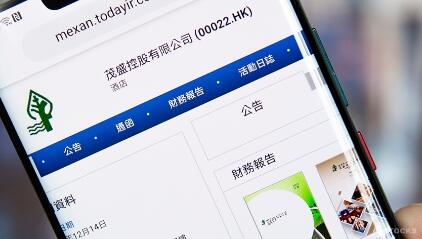 茂盛控股(00022)中期亏损2,225万 盈转亏