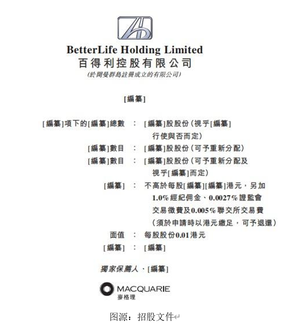 港股打新下载艾德一站通：百得利控股递交上市申请，麦格理独家保荐人