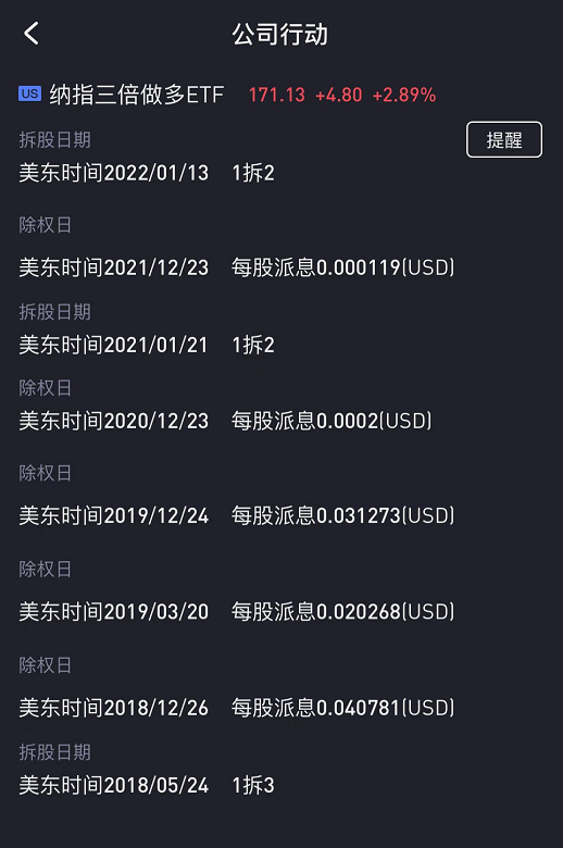TQQQ一拆二会对期权有什么影响