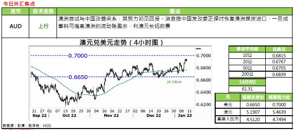 恒生银行:1.10外汇黄金评论