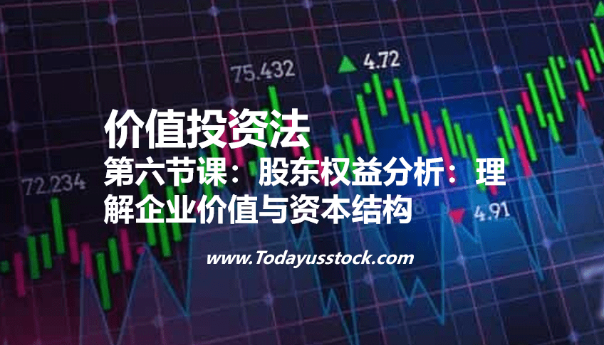 第六节课：股东权益分析：理解企业价值与资本结构